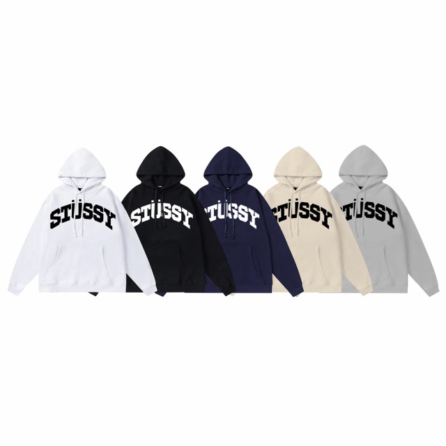 STUSSY ステューシー ジップアップ スウエット パーカー プルオーバー